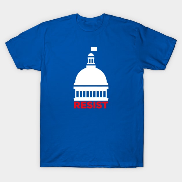 RESIST C-R T-Shirt by Digiconvo